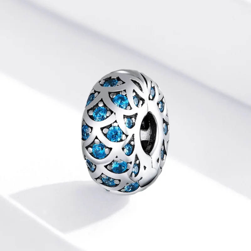 (afbeelding voor) Pandora Style Blauwe Elegantie Clip Bedel - SCC1513 - Bekijken 2