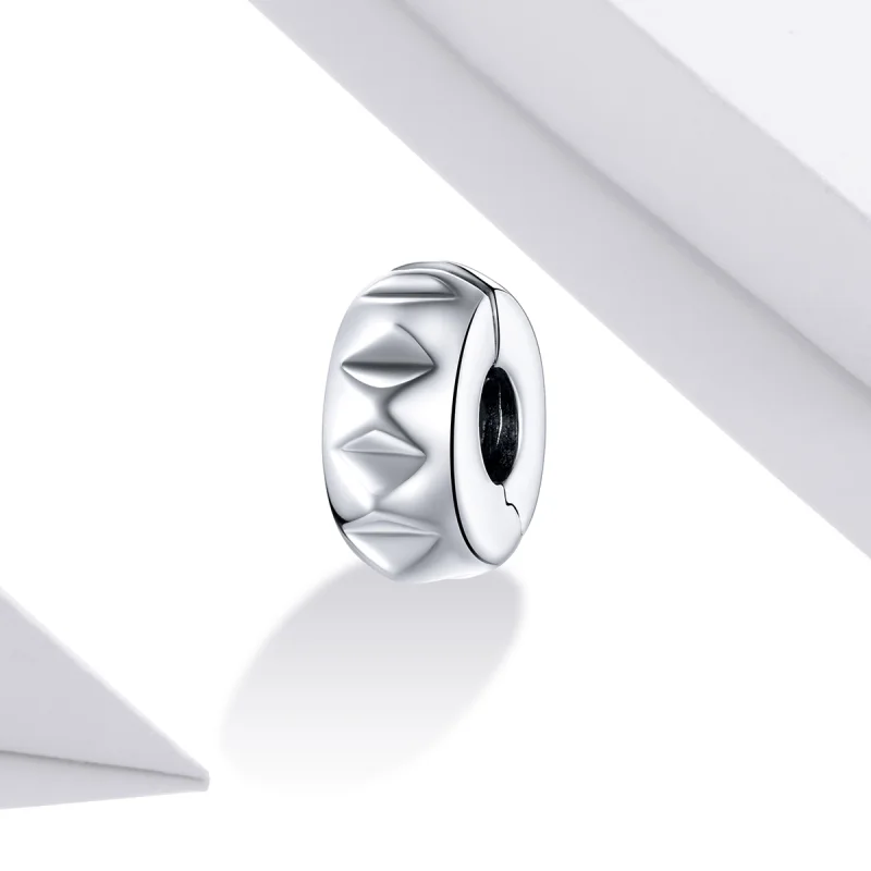 (afbeelding voor) Pandora Style Klinknagel Clip Bedel - SCC1780 - Bekijken 2