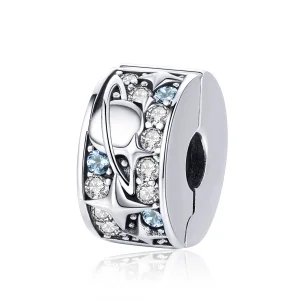 (afbeelding voor) Pandora Style Planeet Clip Bedel - SCC985