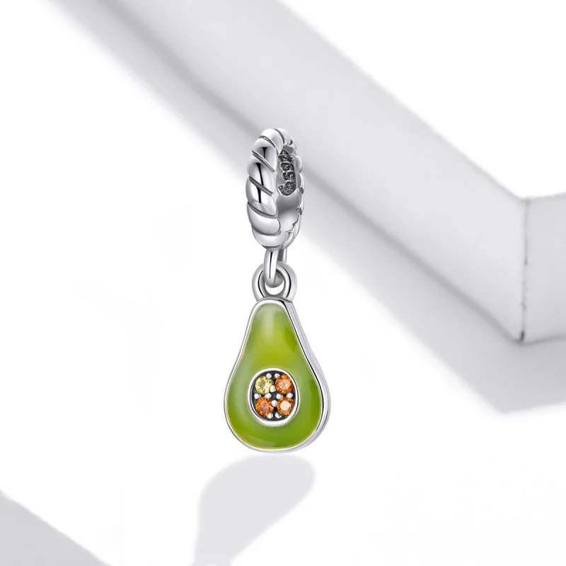 (afbeelding voor) Pandora Style Avocado Hangende Bedel - BSC472 - Bekijken 2