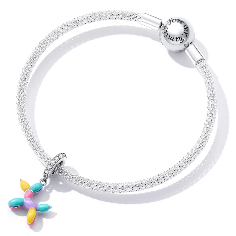 (afbeelding voor) Pandora Style Ballon Puppy Hangende Bedel - SCC2217 - Bekijken 4