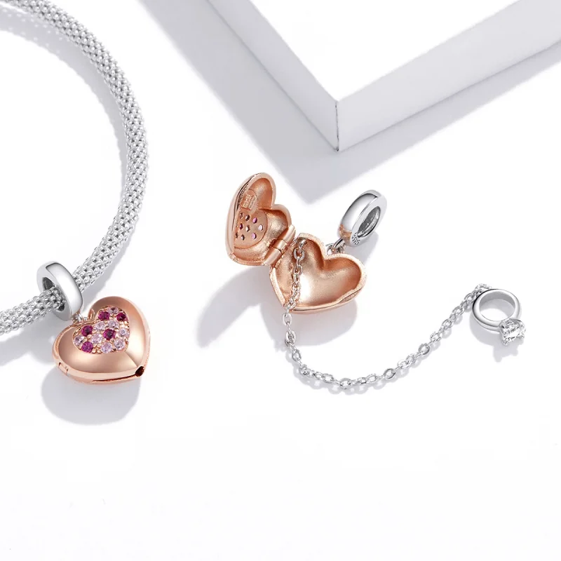 (afbeelding voor) Pandora Style Belofte van liefde Hangende Bedel - BSC396 - Bekijken 4