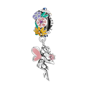 (afbeelding voor) Pandora Style Bloem Elf Hangende Bedel - BSC592