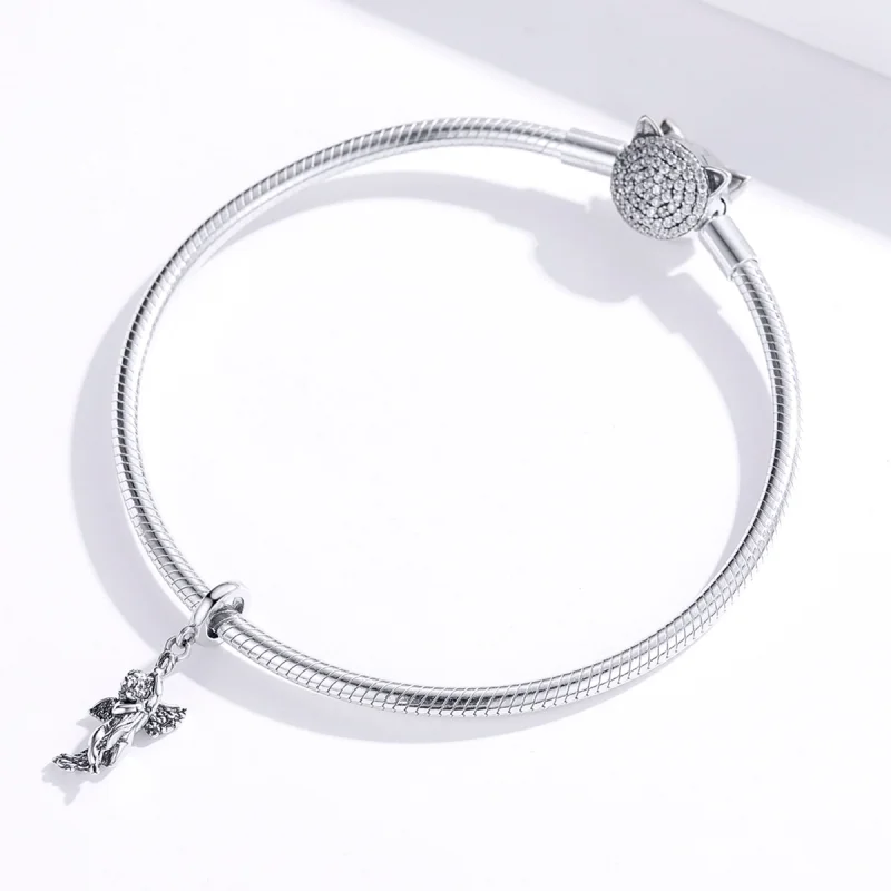 (afbeelding voor) Pandora Style Cupido Hangende Bedel - SCC1405 - Bekijken 3