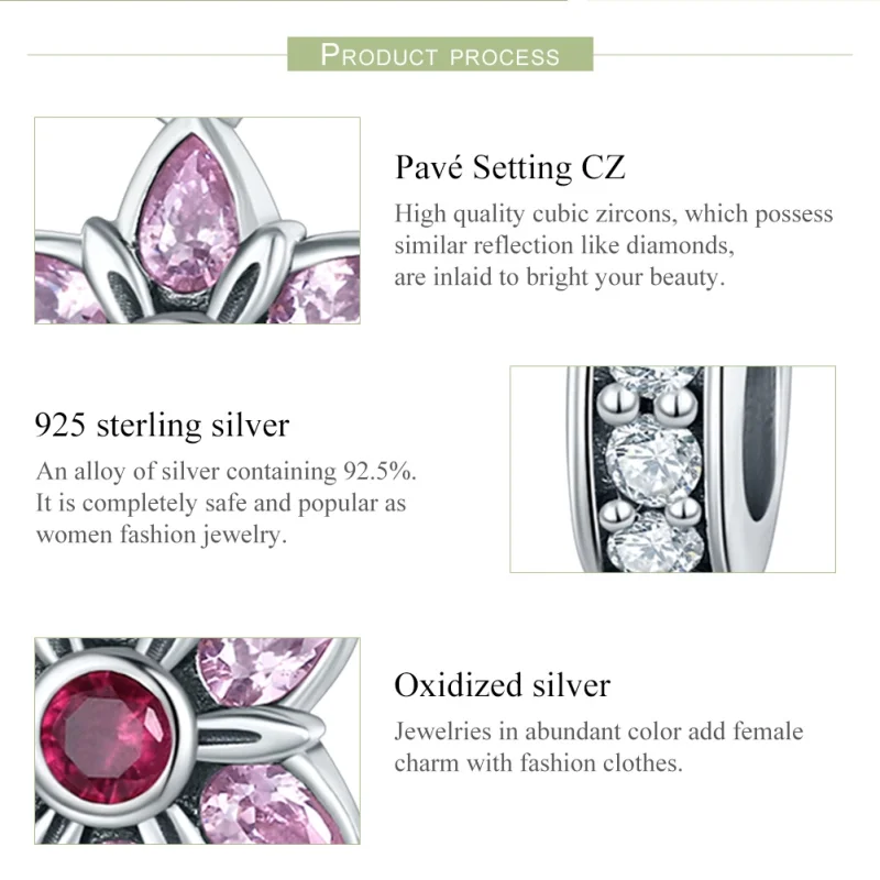 (afbeelding voor) Pandora Style De dans van bloemen Hangende Bedel - SCC840 - Bekijken 7