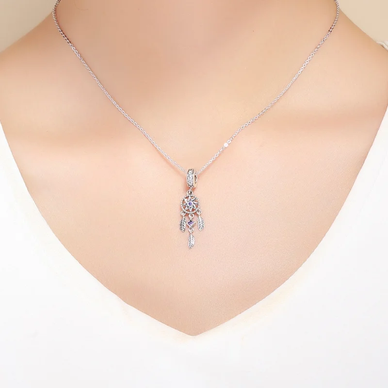 (afbeelding voor) Pandora Style Dromenvanger Hangende Bedel - SCC841 - Bekijken 5