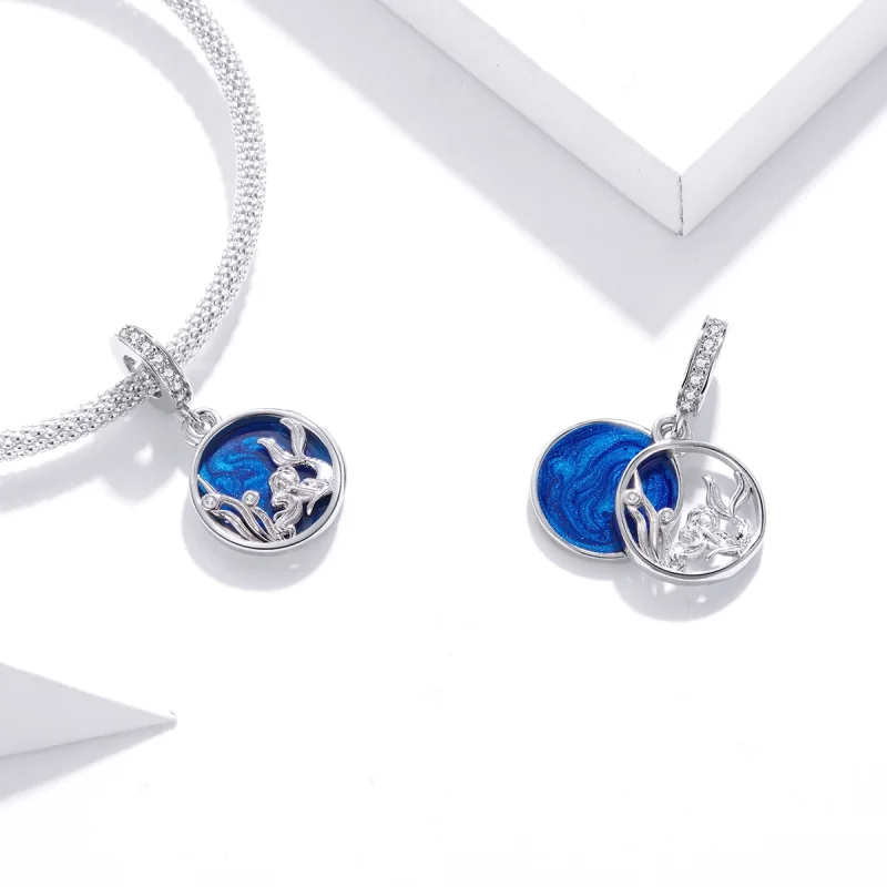 (afbeelding voor) Pandora Style Droom Oceaan Hangende Bedel - SCC1586 - Bekijken 3