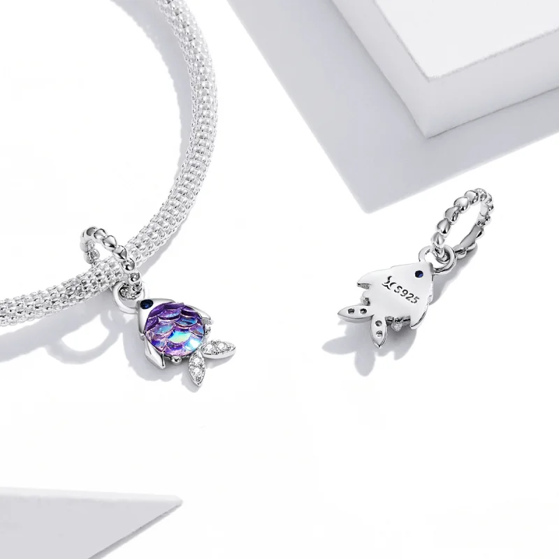 (afbeelding voor) Pandora Style Droomvis Hangende Bedel - SCC2033 - Bekijken 4