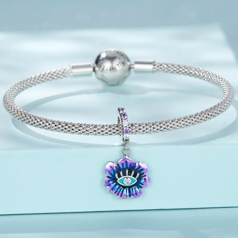 (afbeelding voor) Pandora Style Duivel Bloem Hangende Bedel - SCC2373 - Bekijken 3