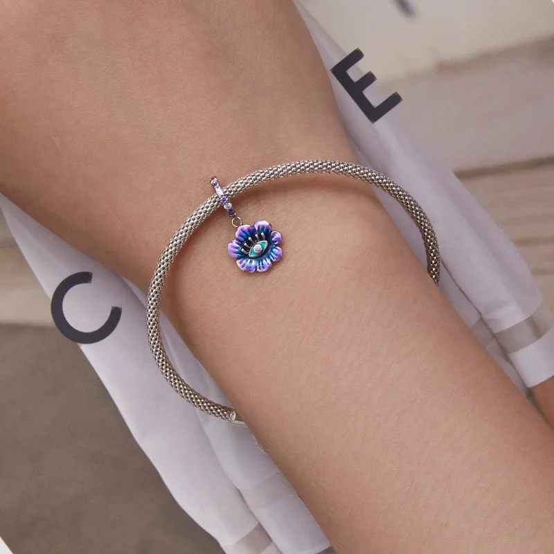 (afbeelding voor) Pandora Style Duivel Bloem Hangende Bedel - SCC2373 - Bekijken 5