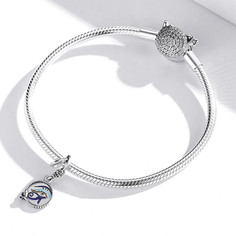 (afbeelding voor) Pandora Style Egypte - Tweelingogen Hangende Bedel - SCC1857 - Bekijken 3