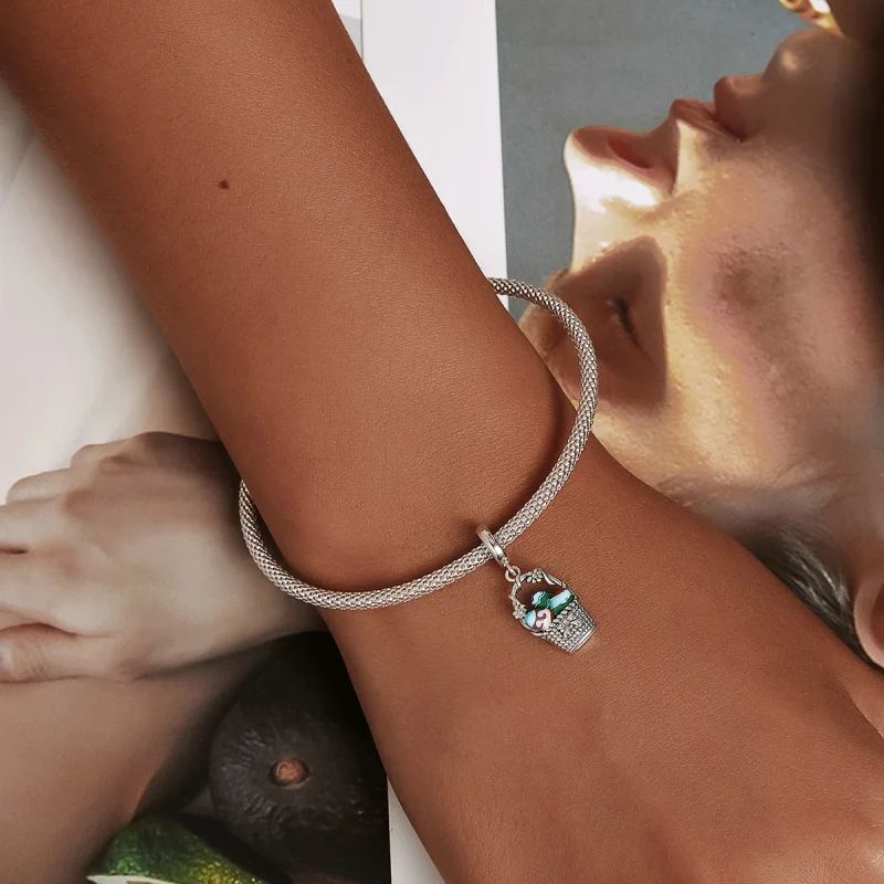 (afbeelding voor) Pandora Style Eiermand Hangende Bedel - SCC2118 - Bekijken 5