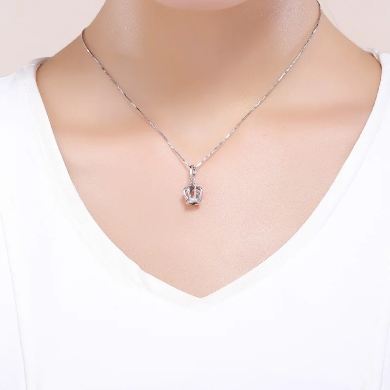 (afbeelding voor) Pandora Style Elegante kroon Hangende Bedel - SCC781 - Bekijken 5