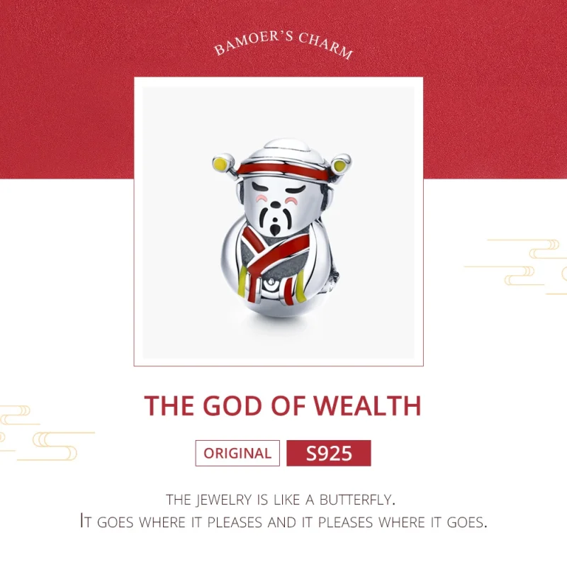 (afbeelding voor) Pandora Style Elegante Parels Hangende Bedel - SCC137 - Bekijken 8