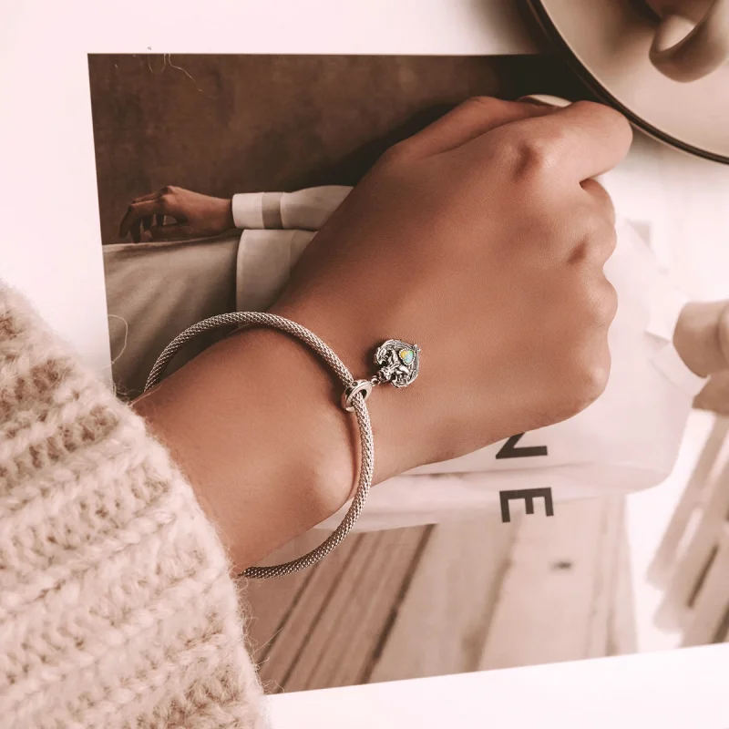 (afbeelding voor) Pandora Style Engel Bid Liefde Hangende Bedel - BSC568 - Bekijken 5