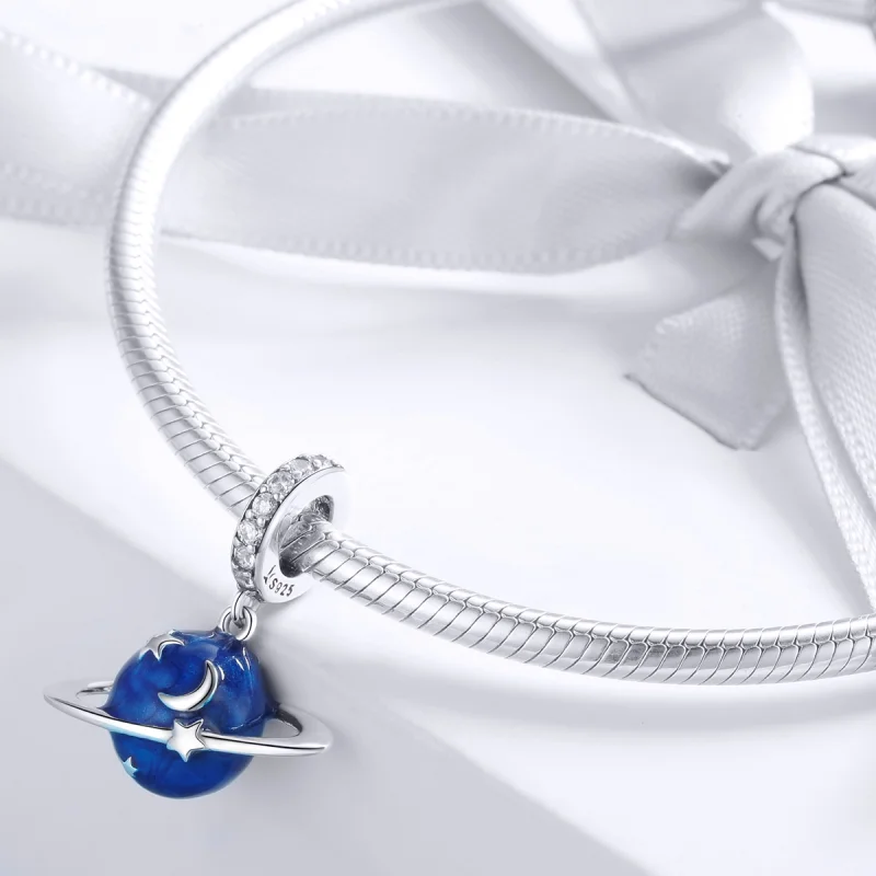 (afbeelding voor) Pandora Style Geheime Planeet Hangende Bedel - SCC933 - Bekijken 3