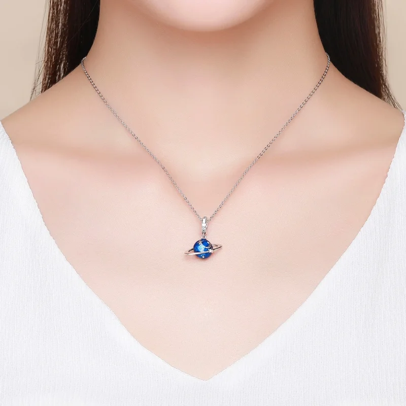 (afbeelding voor) Pandora Style Geheime Planeet Hangende Bedel - SCC933 - Bekijken 5