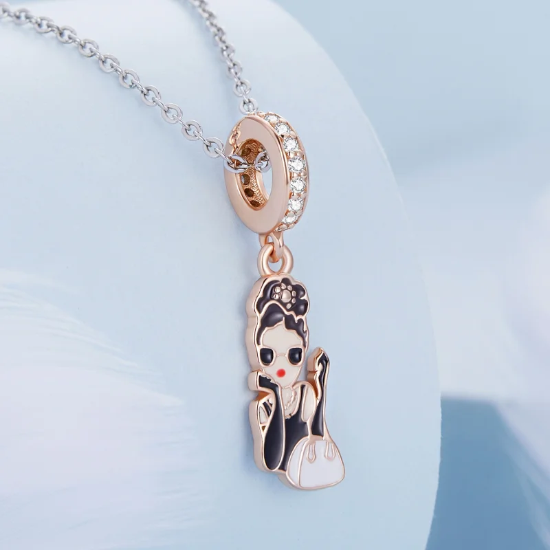 (afbeelding voor) Pandora Style Godin Hepburn Hangende Bedel - BSC641 - Bekijken 2