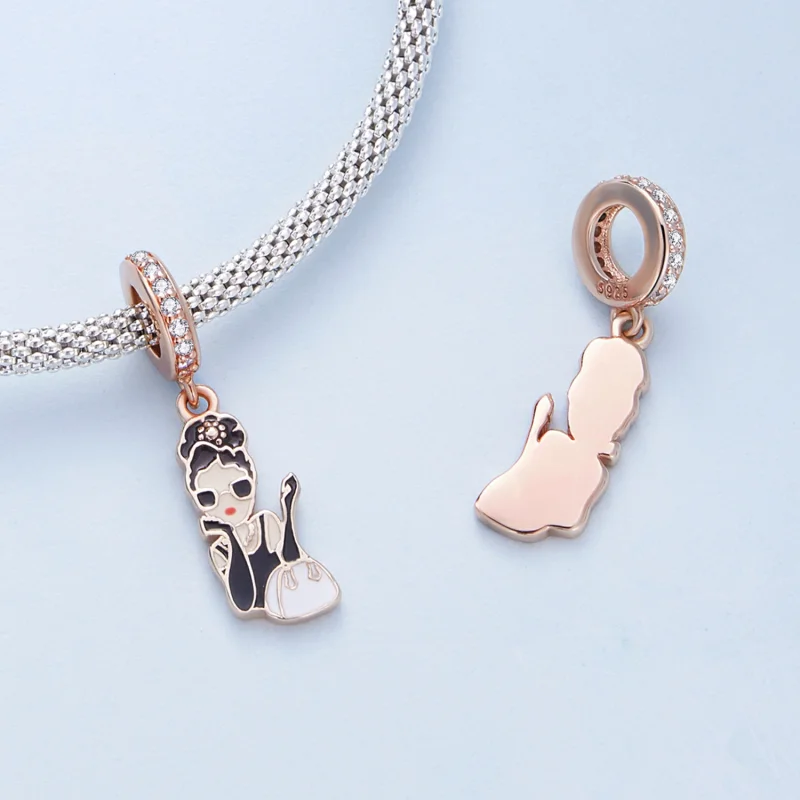 (afbeelding voor) Pandora Style Godin Hepburn Hangende Bedel - BSC641 - Bekijken 4