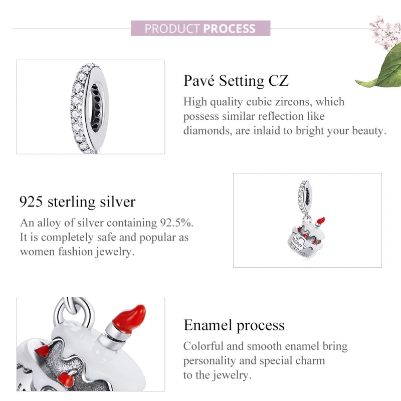 (afbeelding voor) Pandora Style Grote Bier Hangende Bedel - SCC1848 - Bekijken 6