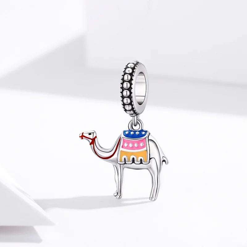 (afbeelding voor) Pandora Style Kameel Hangende Bedel - SCC1376 - Bekijken 3