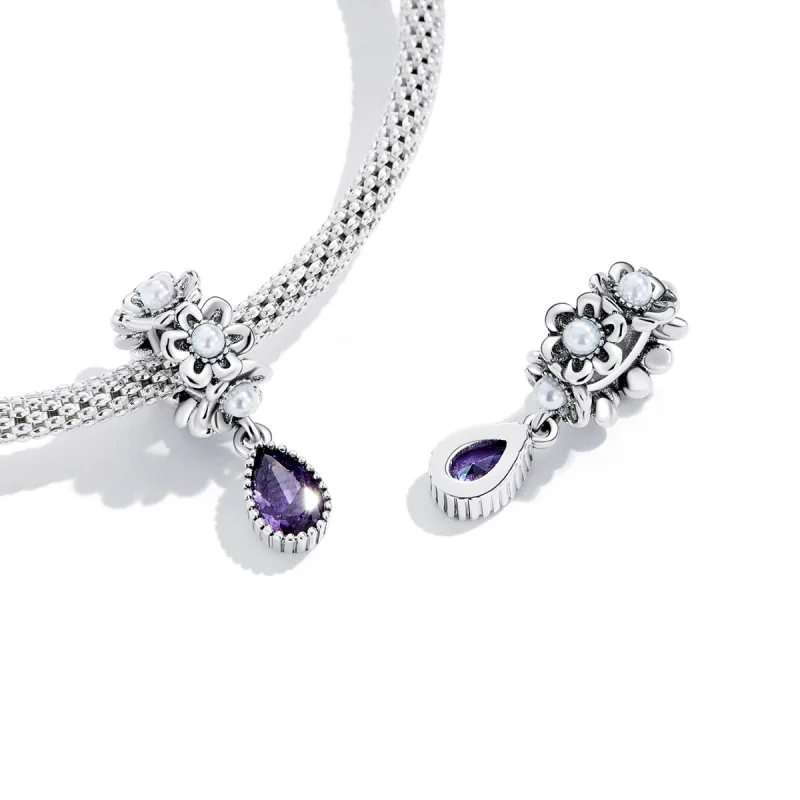 (afbeelding voor) Pandora Style Klassieke waterdruppel Hangende Bedel - SCC2180 - Bekijken 4