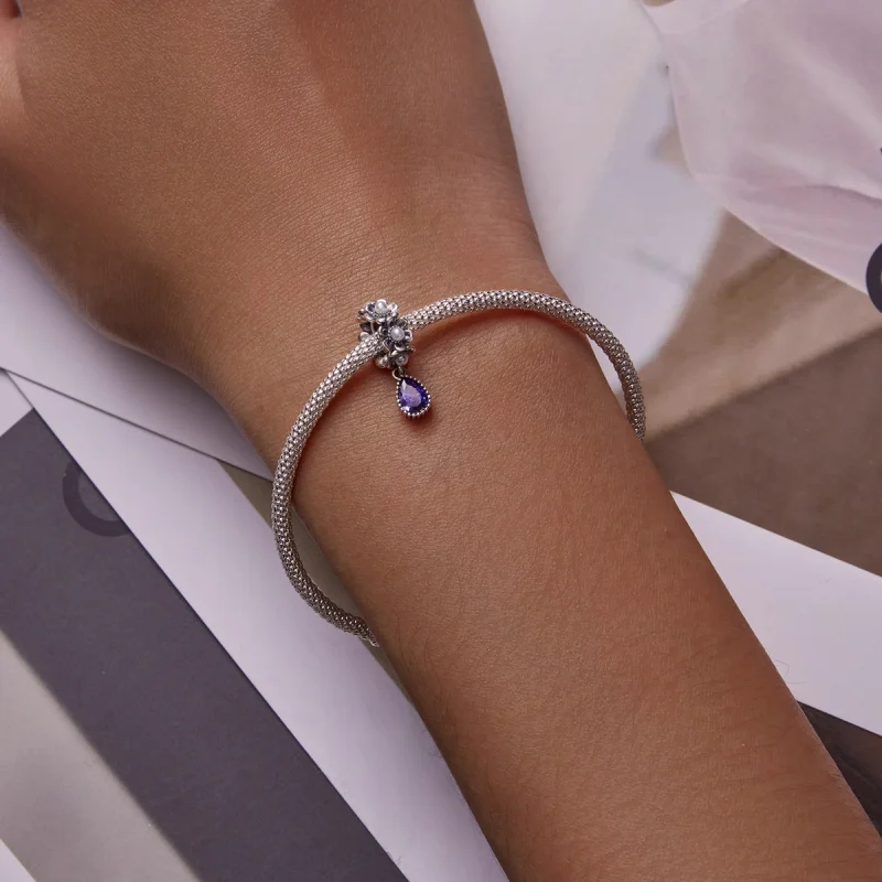 (afbeelding voor) Pandora Style Klassieke waterdruppel Hangende Bedel - SCC2180 - Bekijken 5