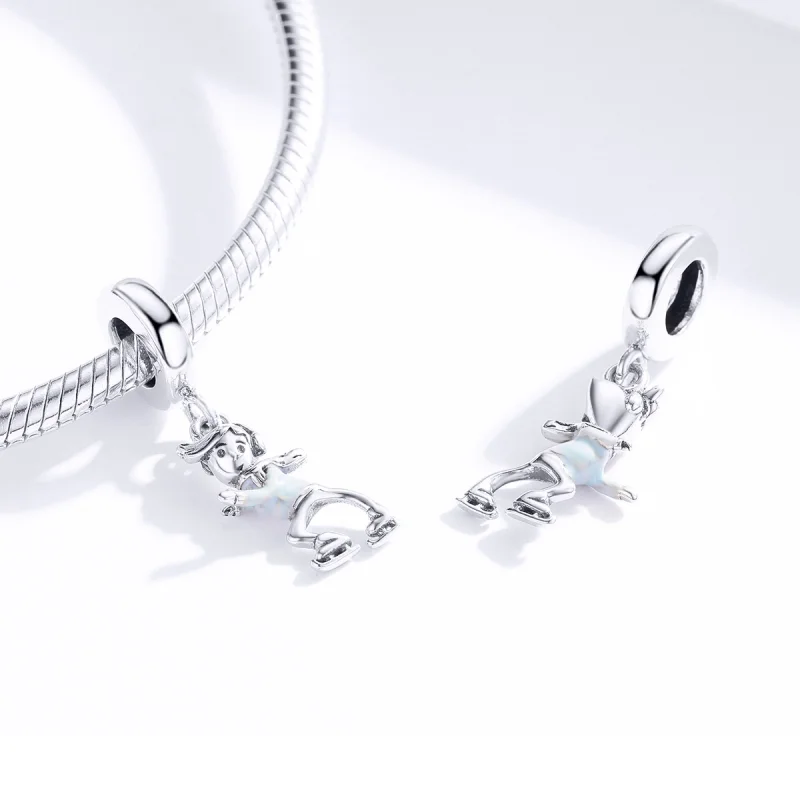 (afbeelding voor) Pandora Style Kleine jongen skiën Hangende Bedel - SCC1352 - Bekijken 4