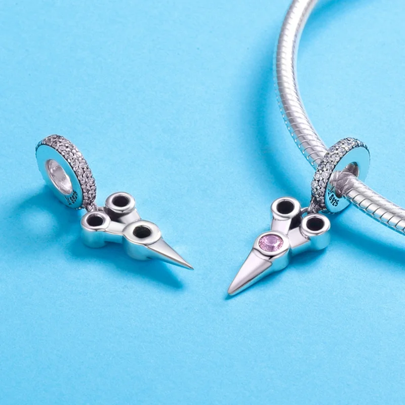 (afbeelding voor) Pandora Style Kleine kappersschaar Hangende Bedel - SCC656 - Bekijken 5