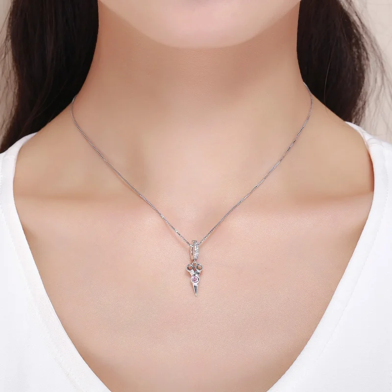 (afbeelding voor) Pandora Style Kleine kappersschaar Hangende Bedel - SCC656 - Bekijken 6