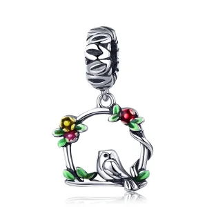 (afbeelding voor) Pandora Style Lente Vogel Hangende Bedel - SCC645