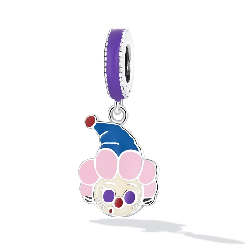 (afbeelding voor) Pandora Style Leuke Clown Hangende Bedel - SCC2236 - Bekijken 2
