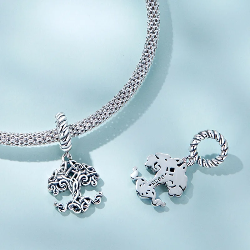 (afbeelding voor) Pandora Style Levensboom Hangende Bedel - SCC2360 - Bekijken 4