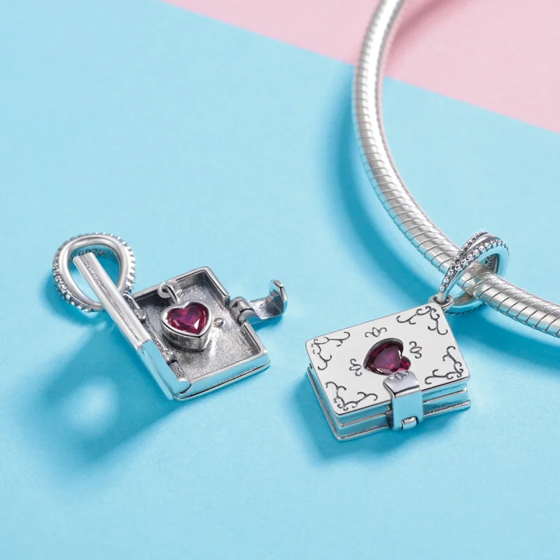 (afbeelding voor) Pandora Style Liefde Agaat Hangende Bedel - SCC980 - Bekijken 4