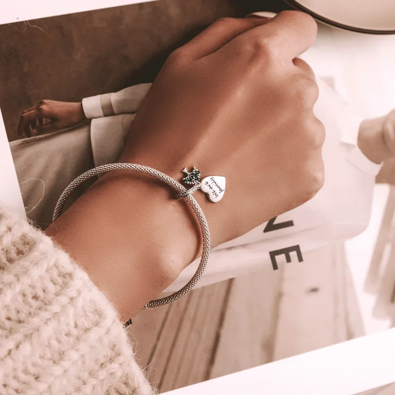 (afbeelding voor) Pandora Style Liefdesboom van het leven Hangende Bedel - SCC2104 - Bekijken 5