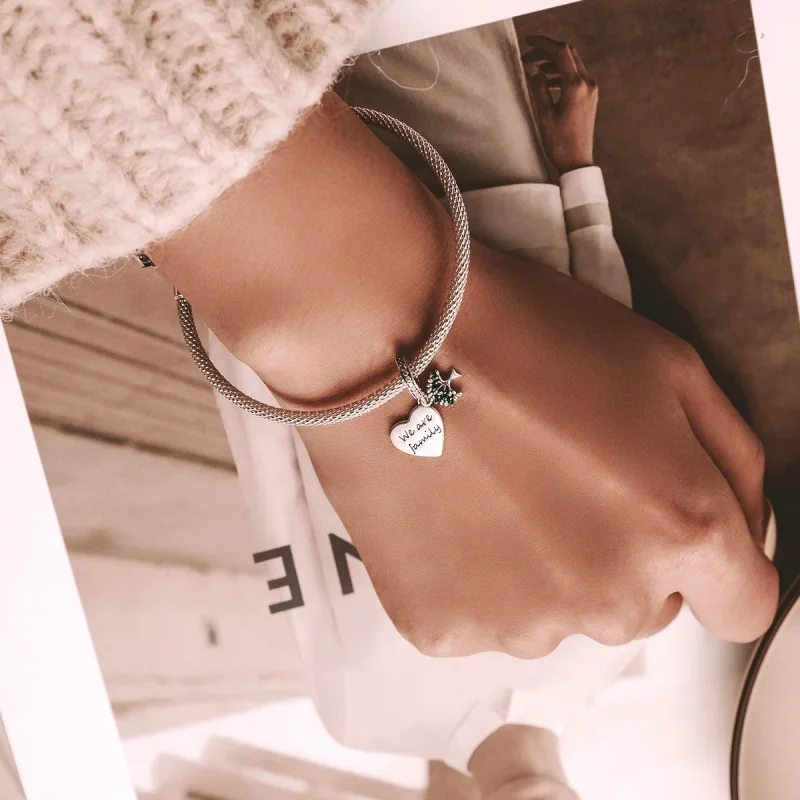 (afbeelding voor) Pandora Style Liefdesboom van het leven Hangende Bedel - SCC2104 - Bekijken 6