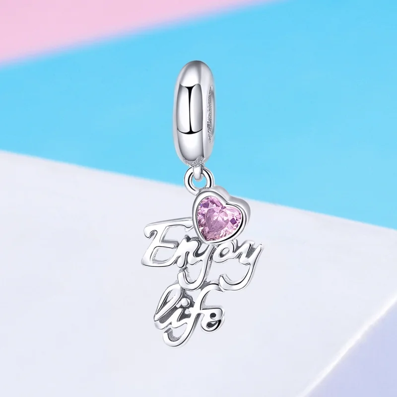 (afbeelding voor) Pandora Style Liefdesengel Hangende Bedel - SCC907 - Bekijken 4
