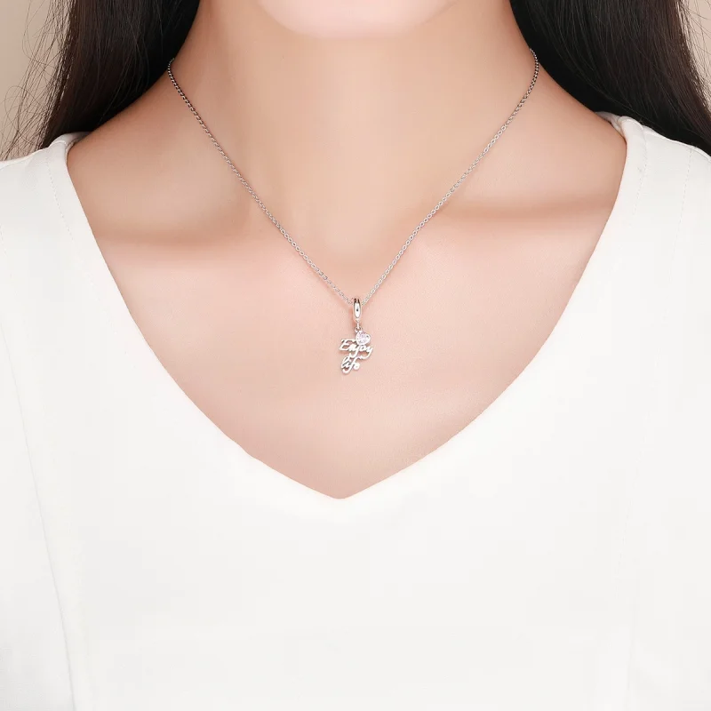 (afbeelding voor) Pandora Style Liefdesengel Hangende Bedel - SCC907 - Bekijken 5