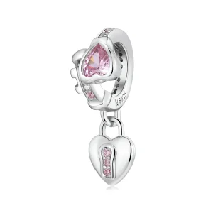 (afbeelding voor) Pandora Style Liefdesslot Hangende Bedel - SCC2124