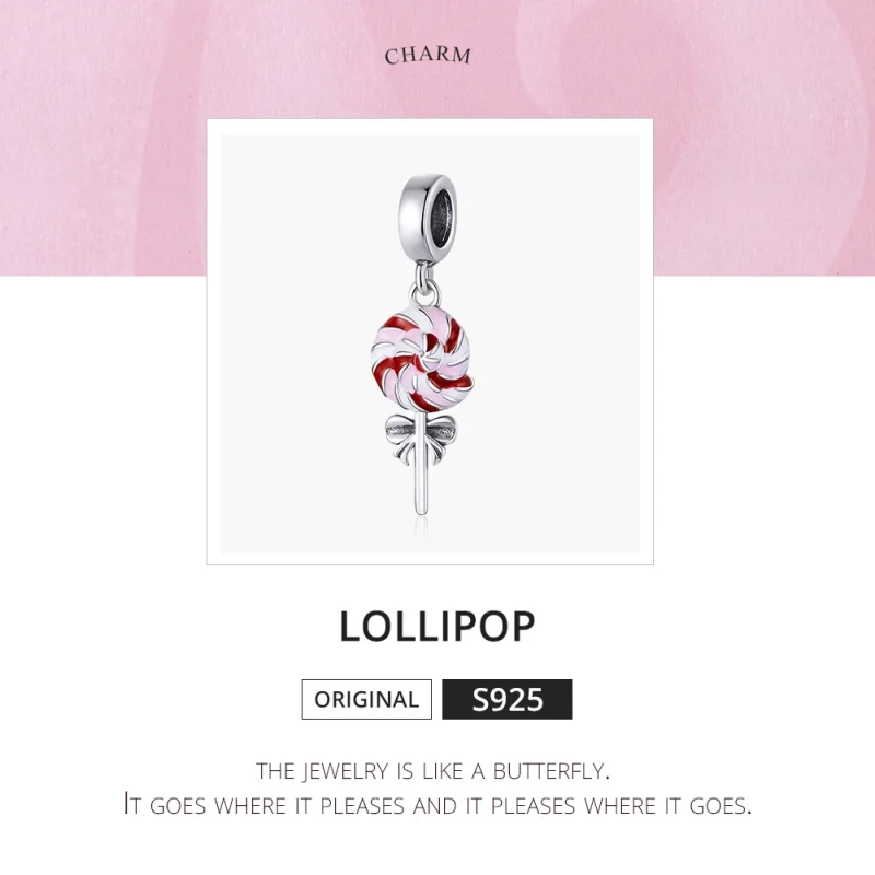 (afbeelding voor) Pandora Style Lolly Hangende Bedel - SCC1491 - Bekijken 6