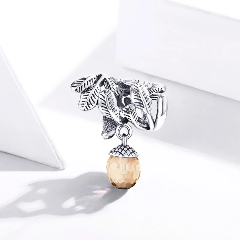 (afbeelding voor) Pandora Style Lucky Dennenappel Hangende Bedel - BSC336 - Bekijken 2