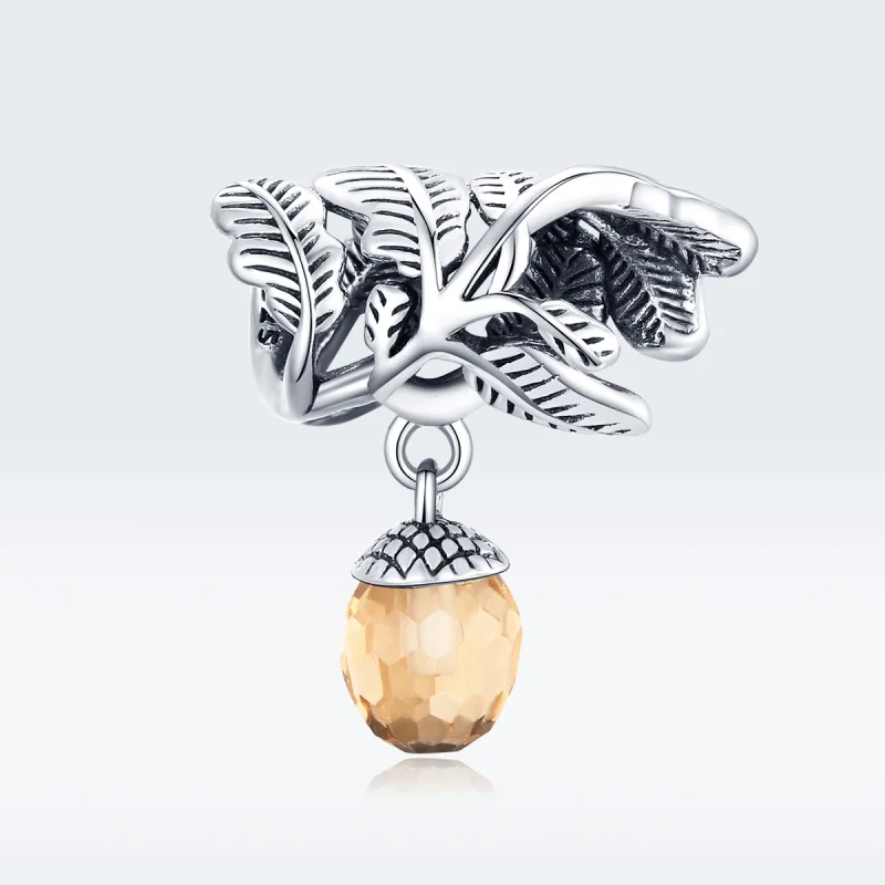 (afbeelding voor) Pandora Style Lucky Dennenappel Hangende Bedel - BSC336 - Bekijken 5