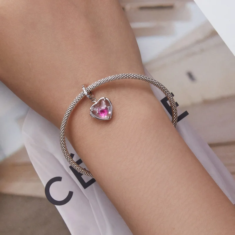 (afbeelding voor) Pandora Style Medaillon Ik hou van je Hangende Bedel - BSC681 - Bekijken 5