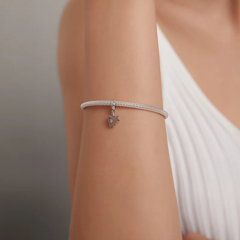 (afbeelding voor) Pandora Style Modepuzzel Hangende Bedel - SCX133 - Bekijken 5