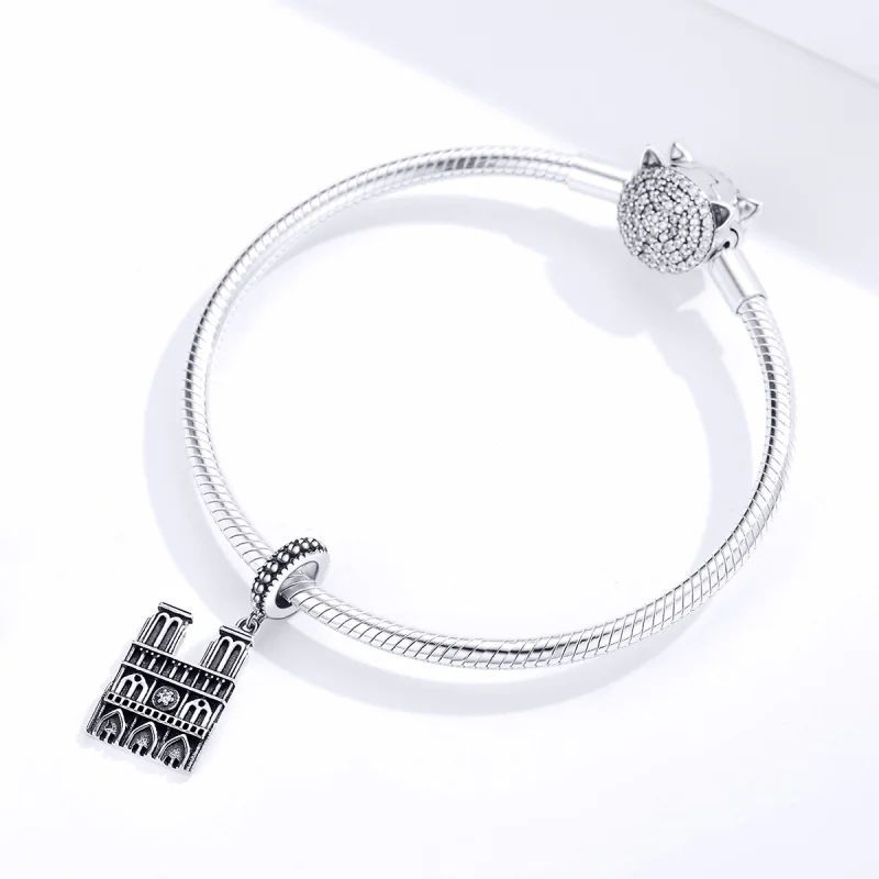 (afbeelding voor) Pandora Style Motre Dame De Paris Hangende Bedel - SCC1328 - Bekijken 3