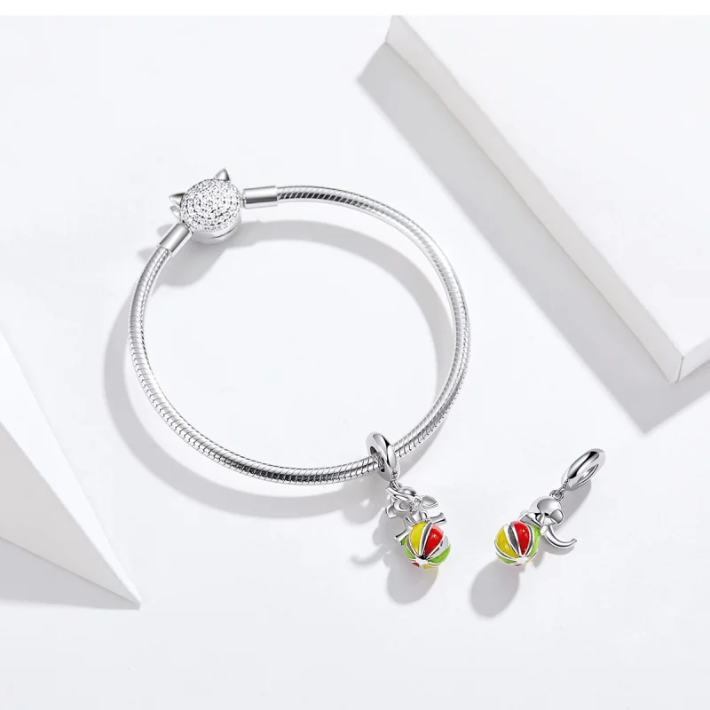 (afbeelding voor) Pandora Style Olifant Hangende Bedel - BSC091 - Bekijken 4