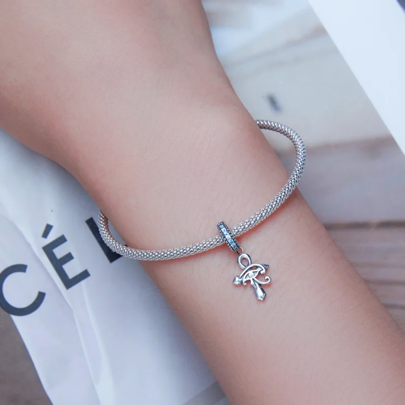 (afbeelding voor) Pandora Style Oog van Horus aan het kruis Hangende Bedel - SCC2371 - Bekijken 5