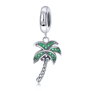 (afbeelding voor) Pandora Style Palmboom Hangende Bedel - SCC697