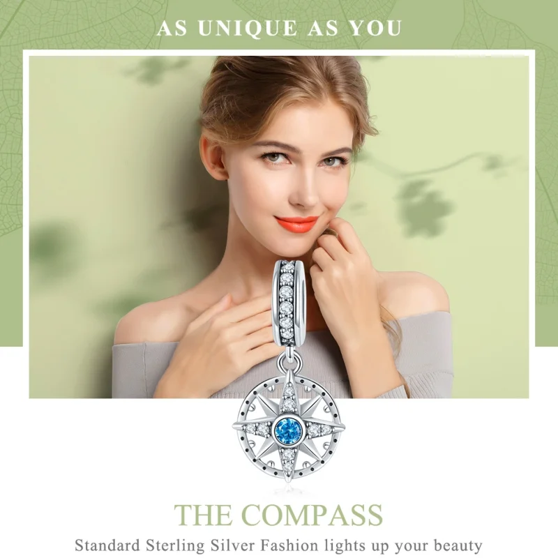 (afbeelding voor) Pandora Style Polaris Hangende Bedel - SCC847 - Bekijken 6