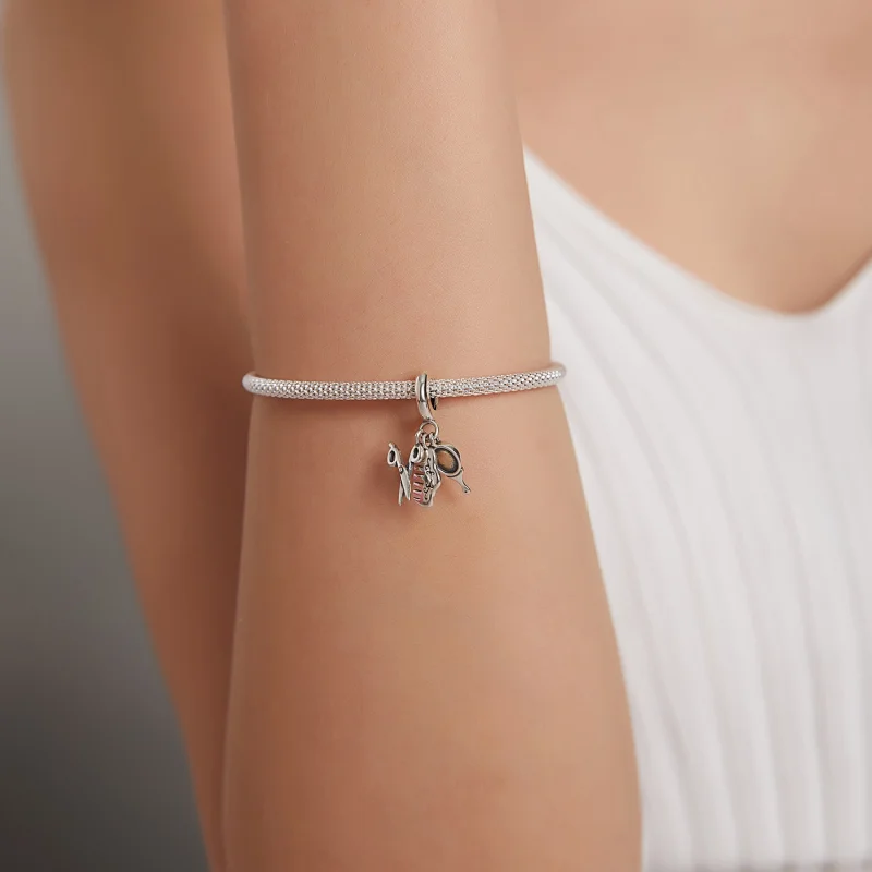 (afbeelding voor) Pandora Style Prachtig meisjespak Hangende Bedel - SCC1887 - Bekijken 5